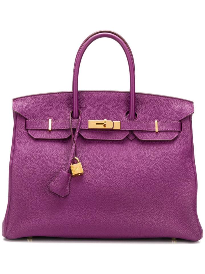 Hermès Vintage 35cm Birkin Bag - Pink & Purple