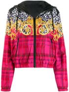 Versace Jeans Couture Leo Baroque Zipped Hoodie - Black
