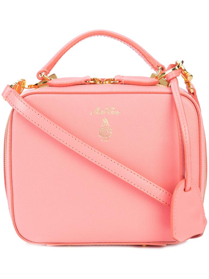Mark Cross Rounded Box Bag - Pink & Purple