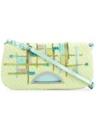 Christian Dior Vintage Beaded Shoulder Bag - Green