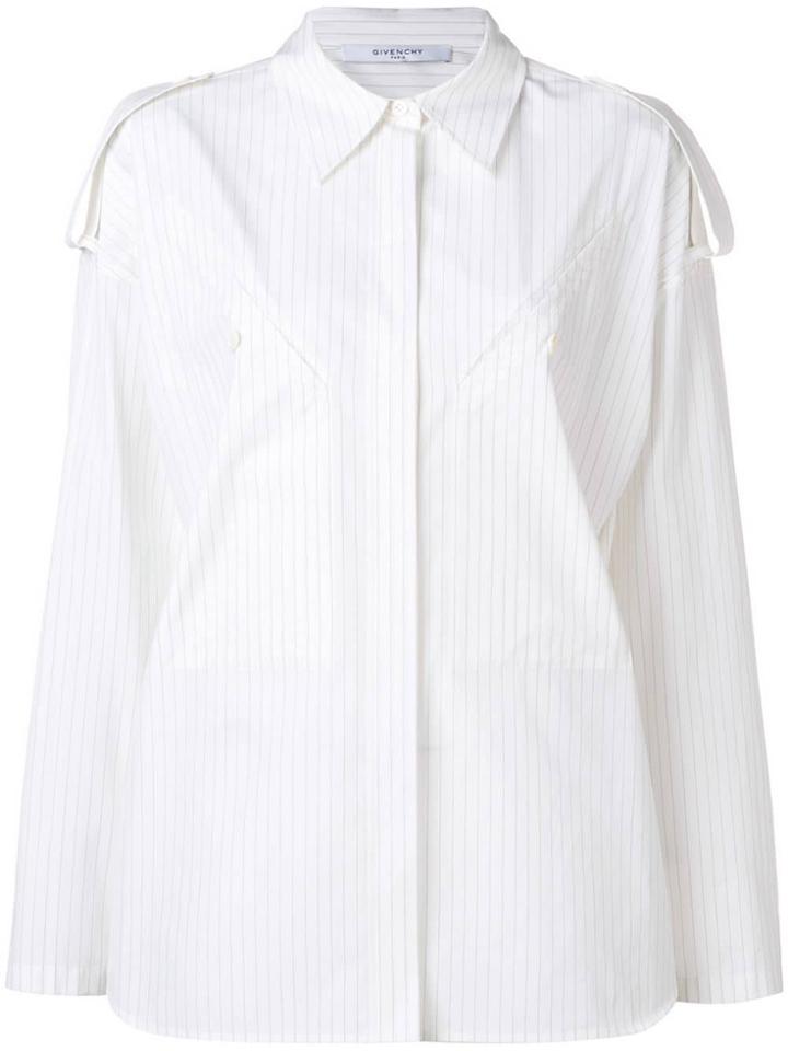 Givenchy Classic Striped Shirt - White
