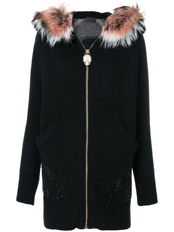 Philipp Plein Aleks Cardi-coat - Black