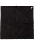 Ann Demeulemeester Black Isidora Cotton Bandana Scarf