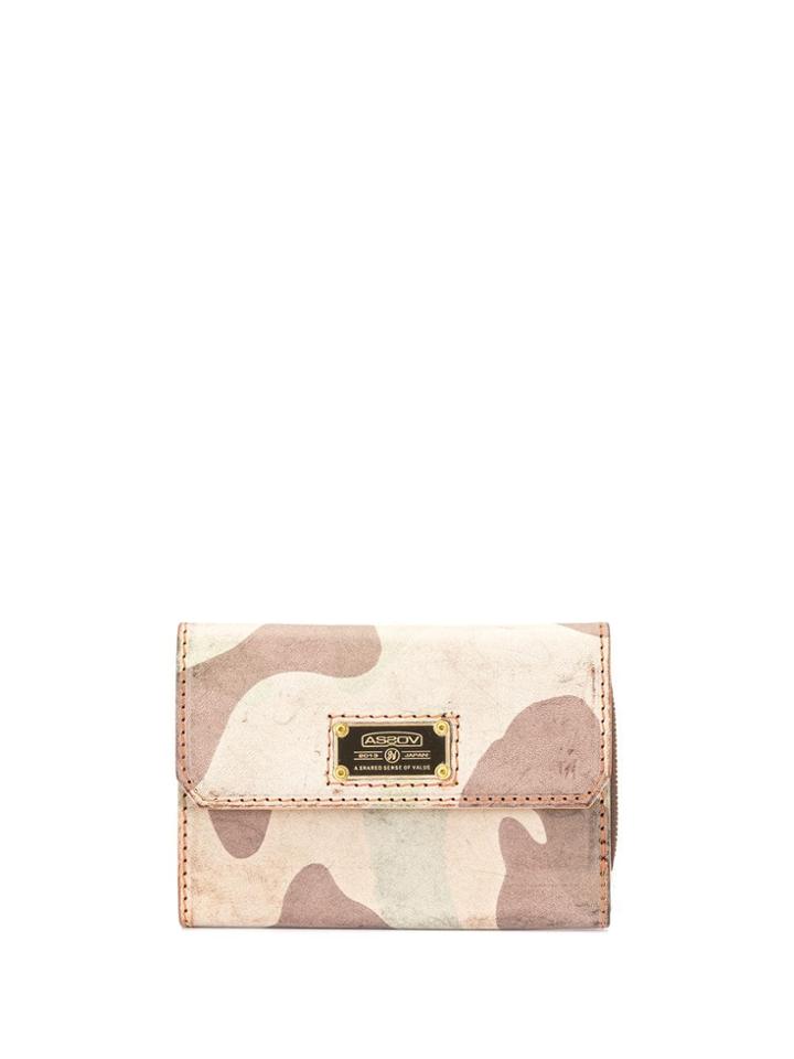 As2ov Foldover Top Wallet - Brown