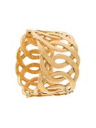 Chanel Vintage Chain Hinge Cuff