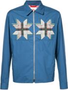 Orley - Star Detail Jacket - Men - Cotton - M, Blue, Cotton