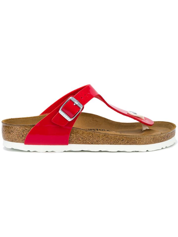 Birkenstock Gizeh Sandals - Red