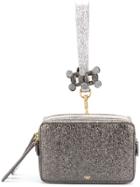Anya Hindmarch Circulus Stack Clutch - Metallic