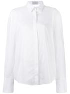 Balossa White Shirt - Deconstructed Open Back Shirt - Women - Cotton - 40, Cotton