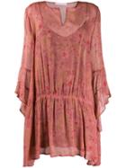Kristina Ti Lightweight Floral Dress - Pink