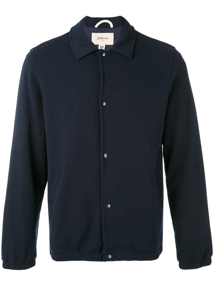 Bellerose - Twill Jacket - Men - Cotton/acrylic/wool/polyimide - L, Blue, Cotton/acrylic/wool/polyimide