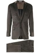 Corneliani Corduroy Slim-fit Suit - Neutrals