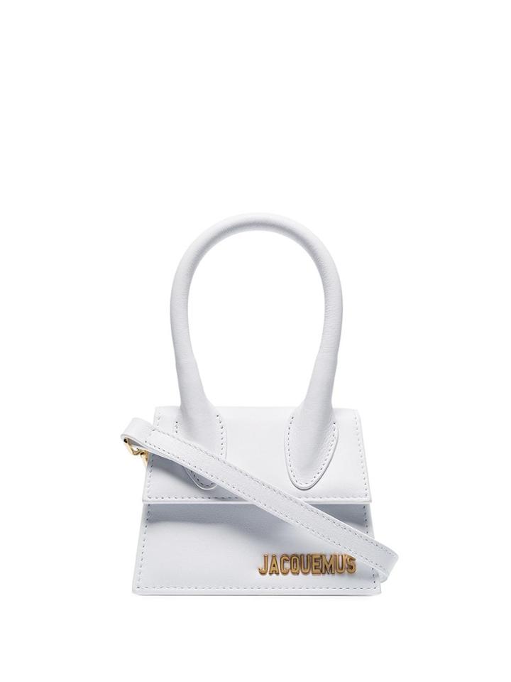 Jacquemus Mini Chiquito Bag - White