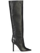 Tamara Mellon Pointed Toe Stiletto Boots - Black