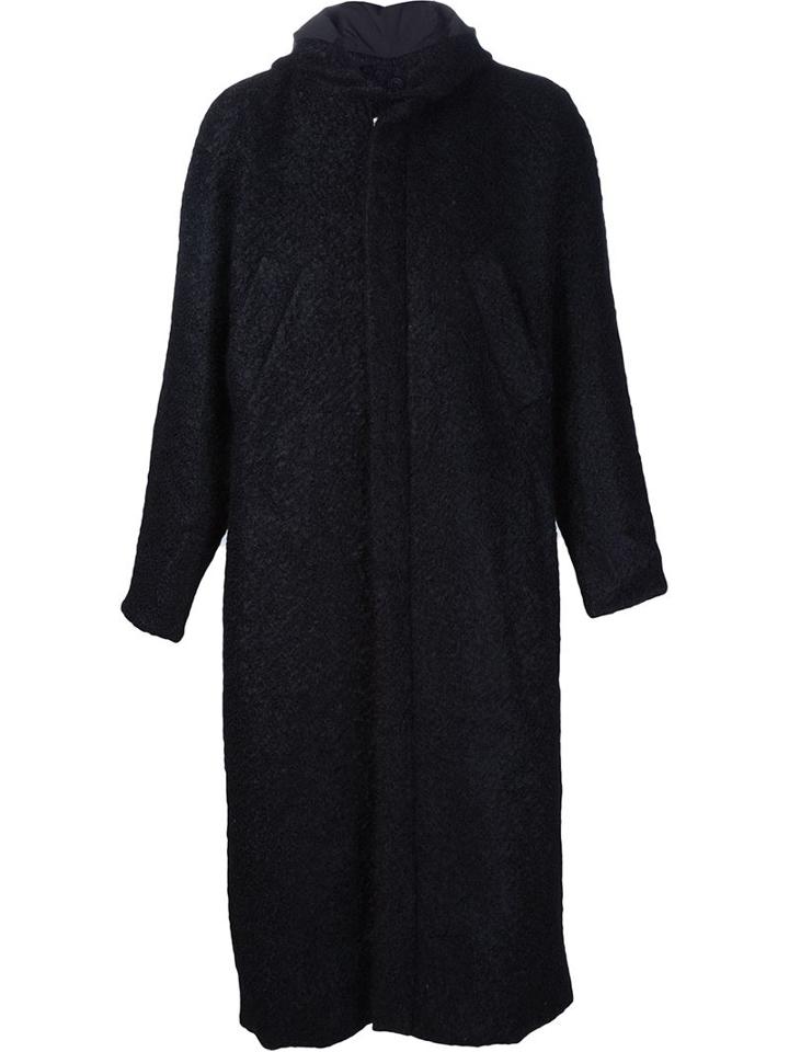 Pieter Textured Hooded Coat