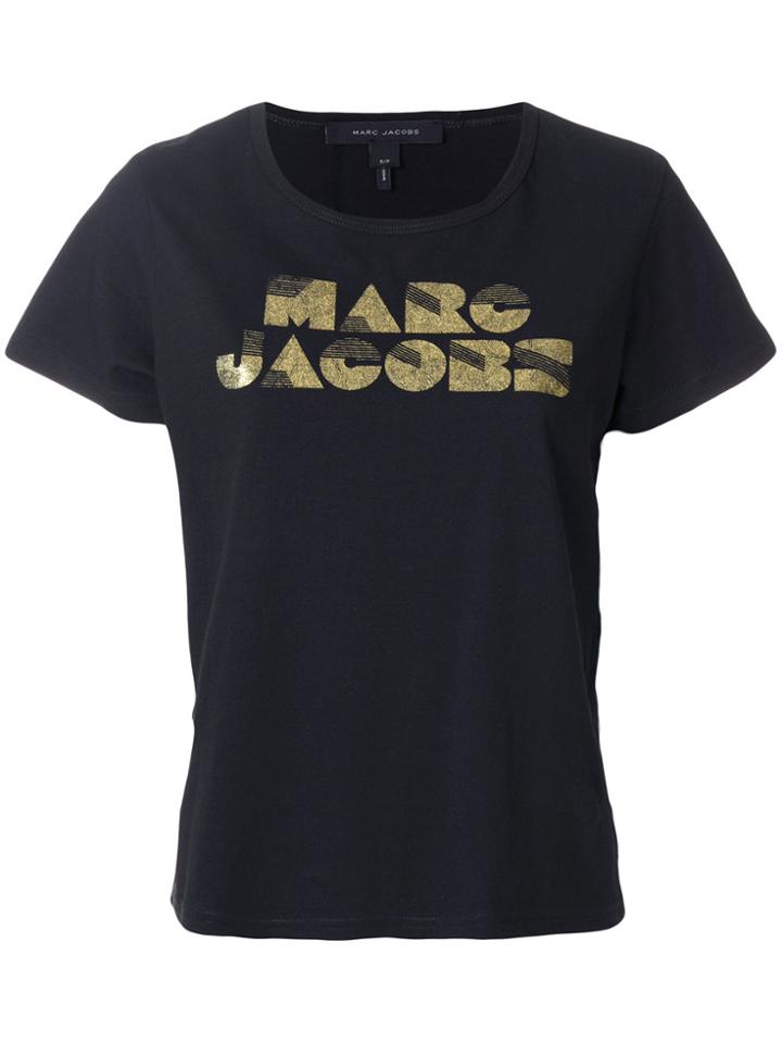 Marc Jacobs Classic Logo T-shirt - Black