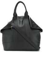 Alexander Mcqueen Foldover Tote Bag - Black