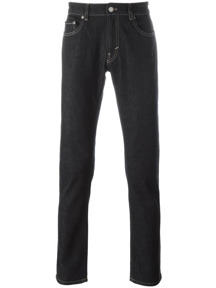 Pt05 Slim-fit Jeans, Men's, Size: 30, Black, Cotton/spandex/elastane/cashmere