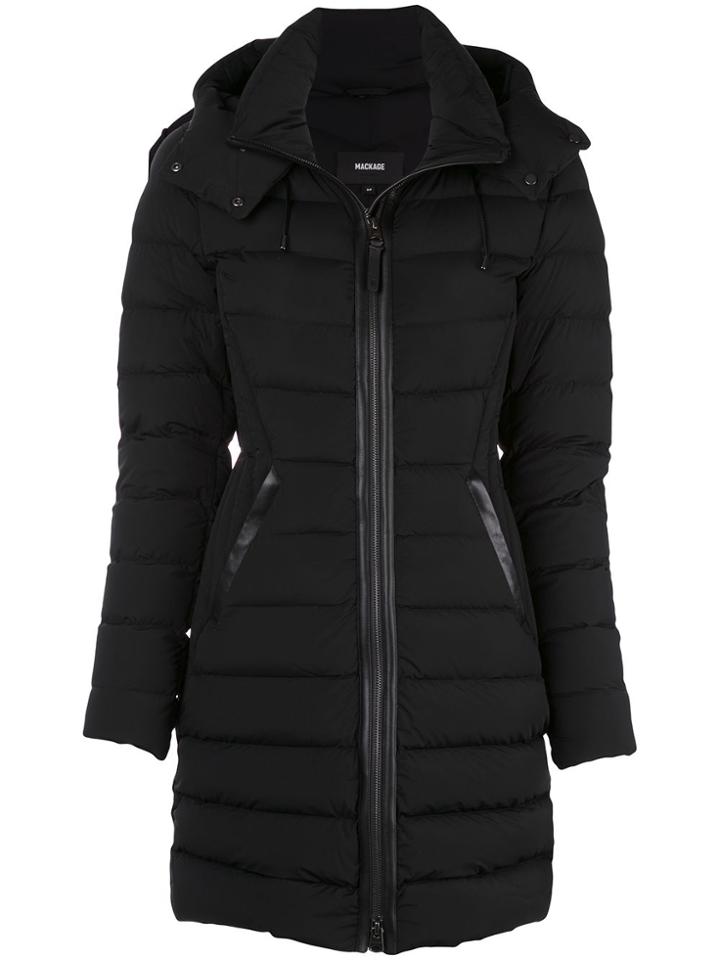 Mackage Farren Hooded Puffer Coat - Black