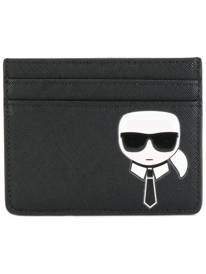 Karl Lagerfeld Ikonik Cardholder - Black