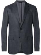 Ermenegildo Zegna Checked Suit Jacket - Grey