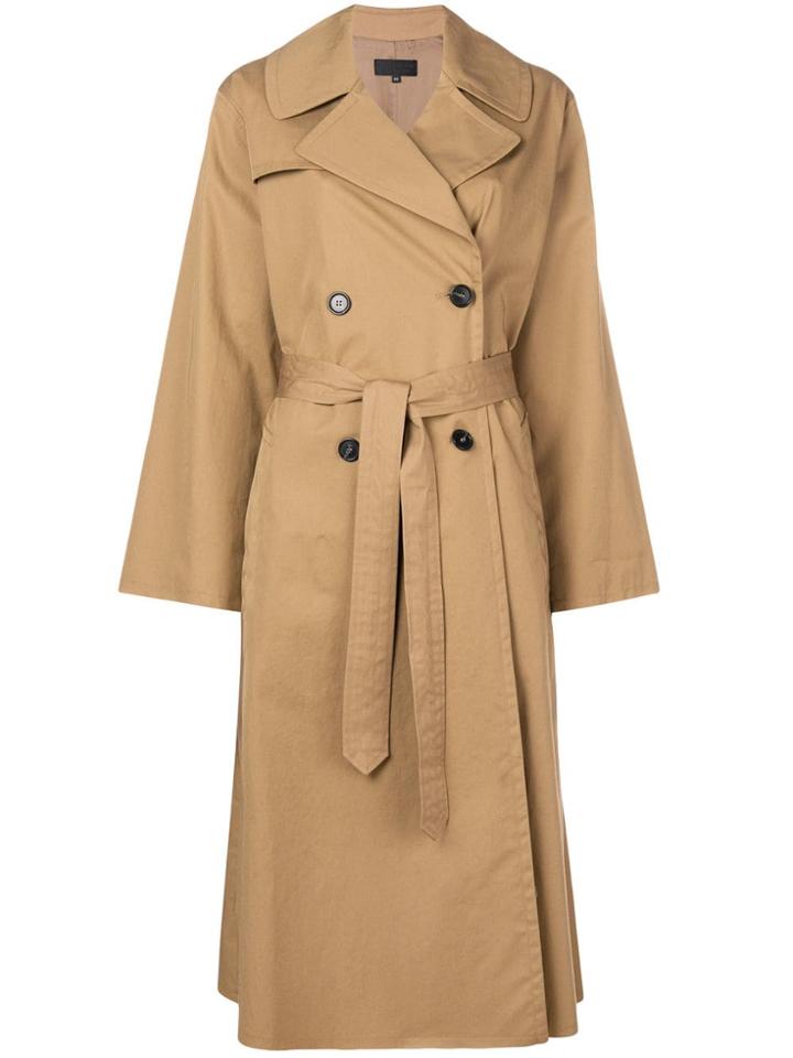 Nili Lotan Topher Trench Coat - Brown