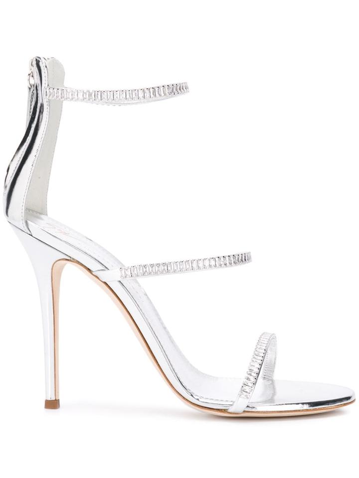Giuseppe Zanotti Design Coline Sandals - Silver