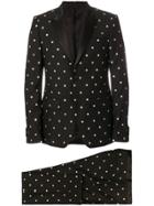 Givenchy Silm Silver Star Suit - Black