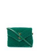 Saint Laurent Loulou Toy Crossbody Bag - Green