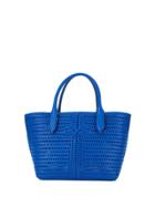Anya Hindmarch Woven Tote - Blue