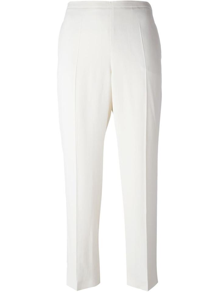 Antonio Marras Cigarette Trousers, Women's, Size: 42, Nude/neutrals, Cotton/acetate/viscose