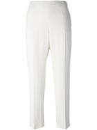 Antonio Marras Cigarette Trousers, Women's, Size: 42, Nude/neutrals, Cotton/acetate/viscose