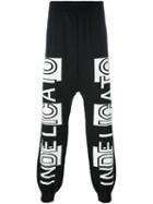Nicola Indelicato Logo Print Track Pants