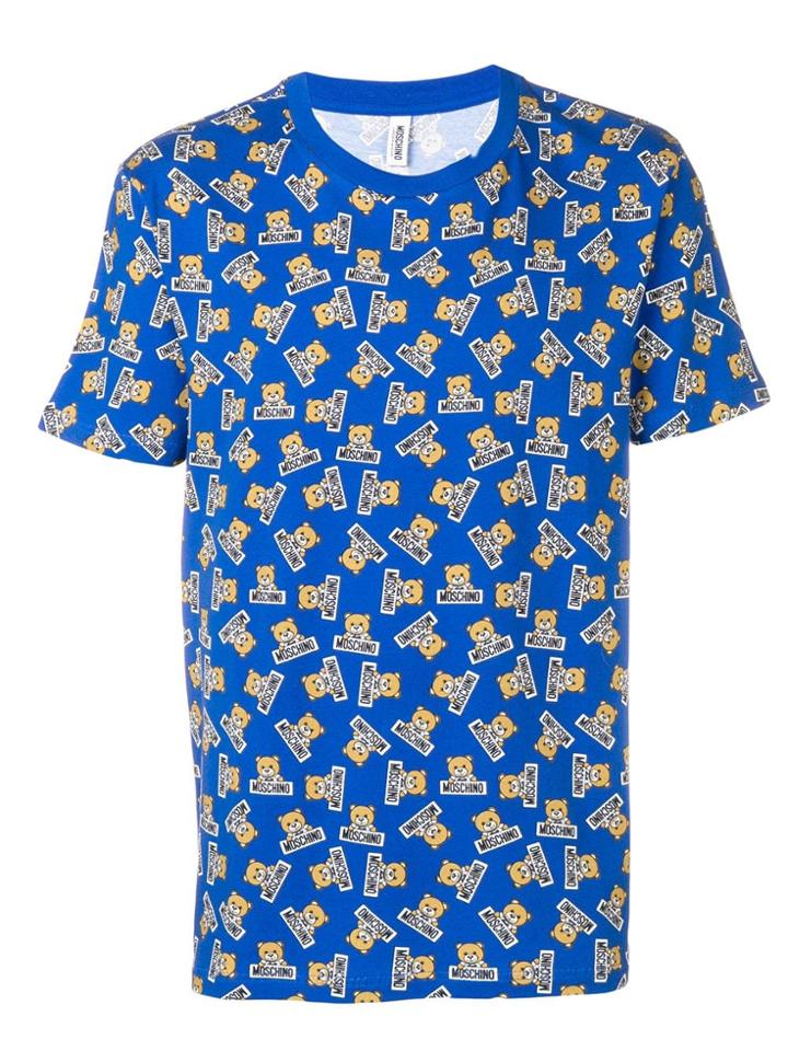 Moschino Bear Icon T-shirt - Blue