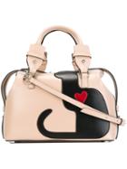 No21 Appliqué Cat Shoulder Bag