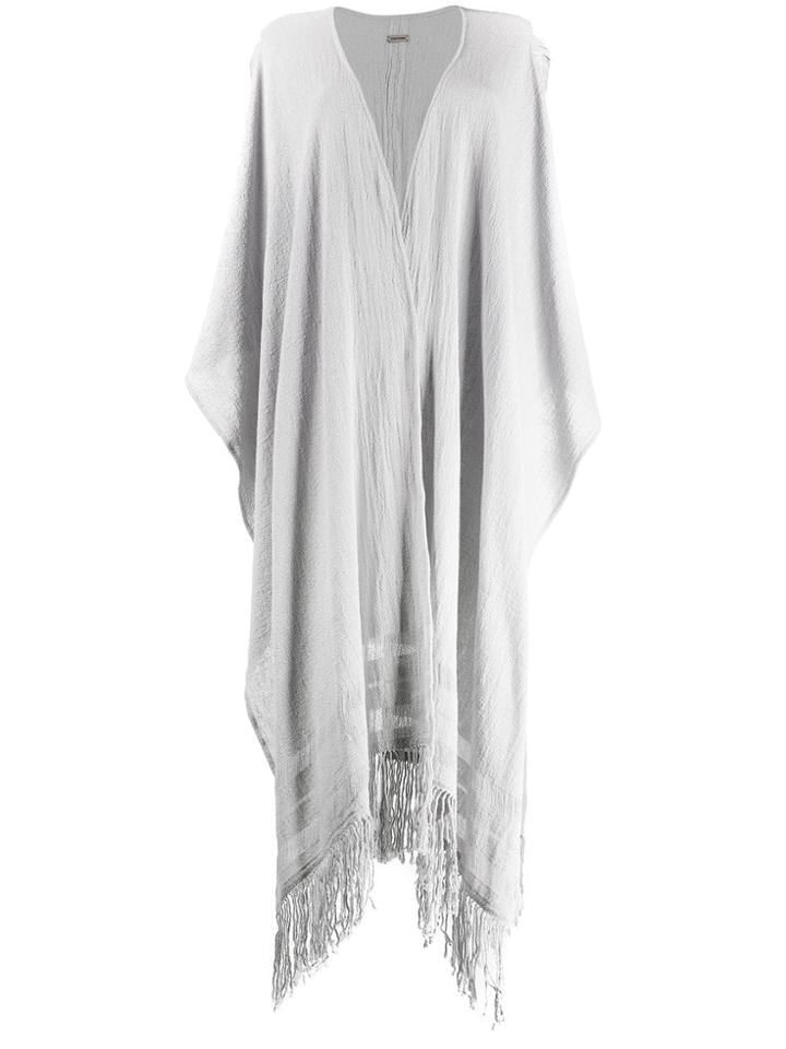 Caravana Fringed Jacket - Grey