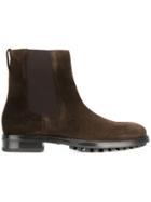 Tom Ford Elasticated Panel Boots - Brown