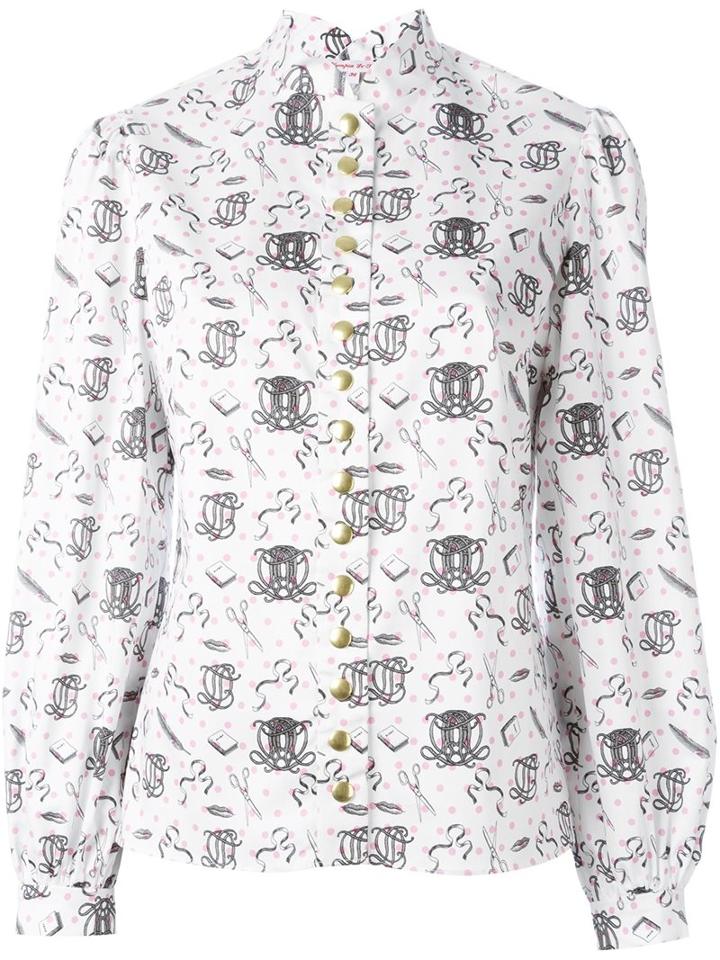 Olympia Le-tan Printed Shirt