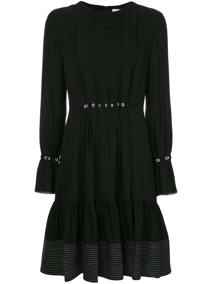 3.1 Phillip Lim Pintuck Dress - Black