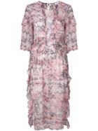 Iro Floral Print Dress - Pink & Purple