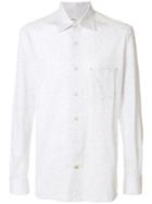 Kiton Jersey Marl Shirt - White