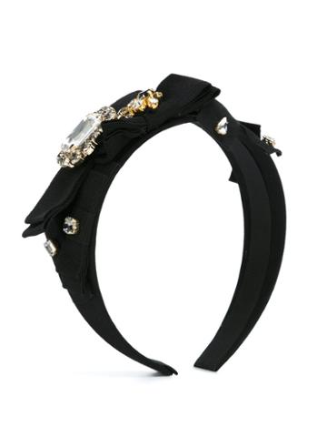 Dolce & Gabbana Kids Embellished Headband, Girl's, Black