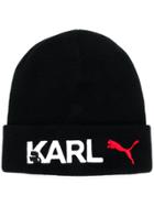Karl Lagerfeld Puma X Karl Beanie - Black