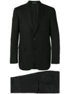 Canali - Two Piece Suit - Men - Cupro/wool - 58, Black, Cupro/wool