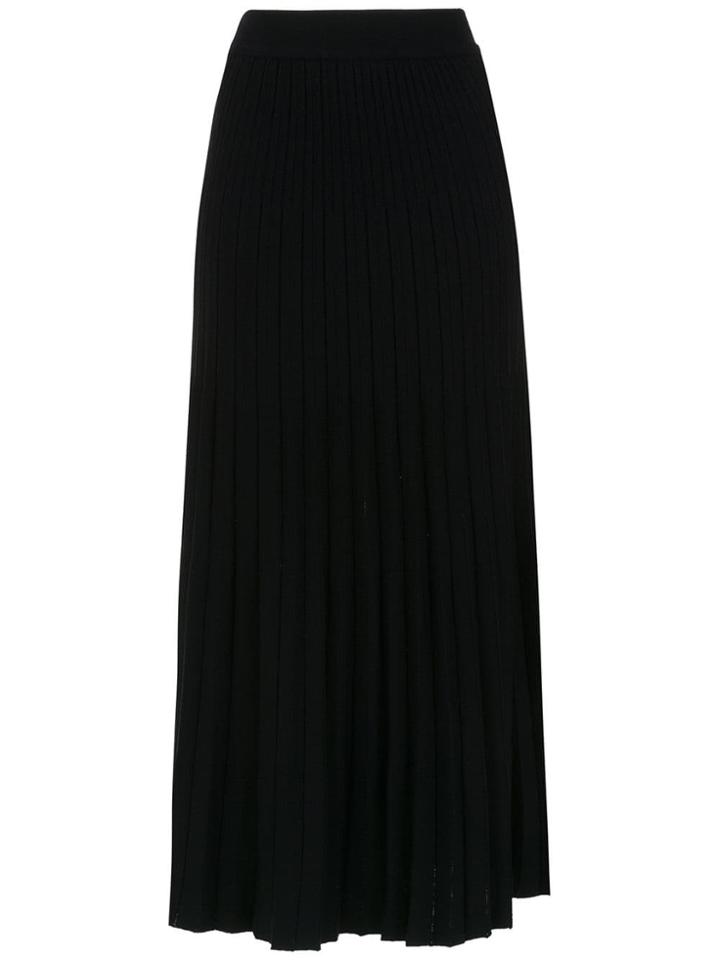 Egrey Midi Pleated Skirt - Blue