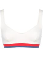 Solid & Striped Katie Bikini Top - White