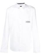 Love Moschino Logo Button Shirt - White