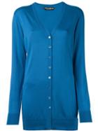 Dolce & Gabbana Fine Knit Oversized Cardigan