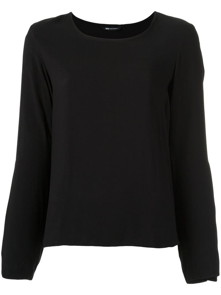 Uma Raquel Davidowicz - Oversized Blouse - Women - Viscose - 44, Black, Viscose