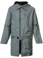Mostly Heard Rarely Seen Hooded Parka - Grey